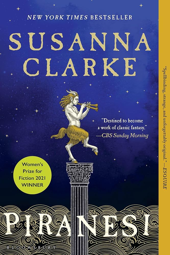 The cover of the book Piranesi by Susanna Clarke