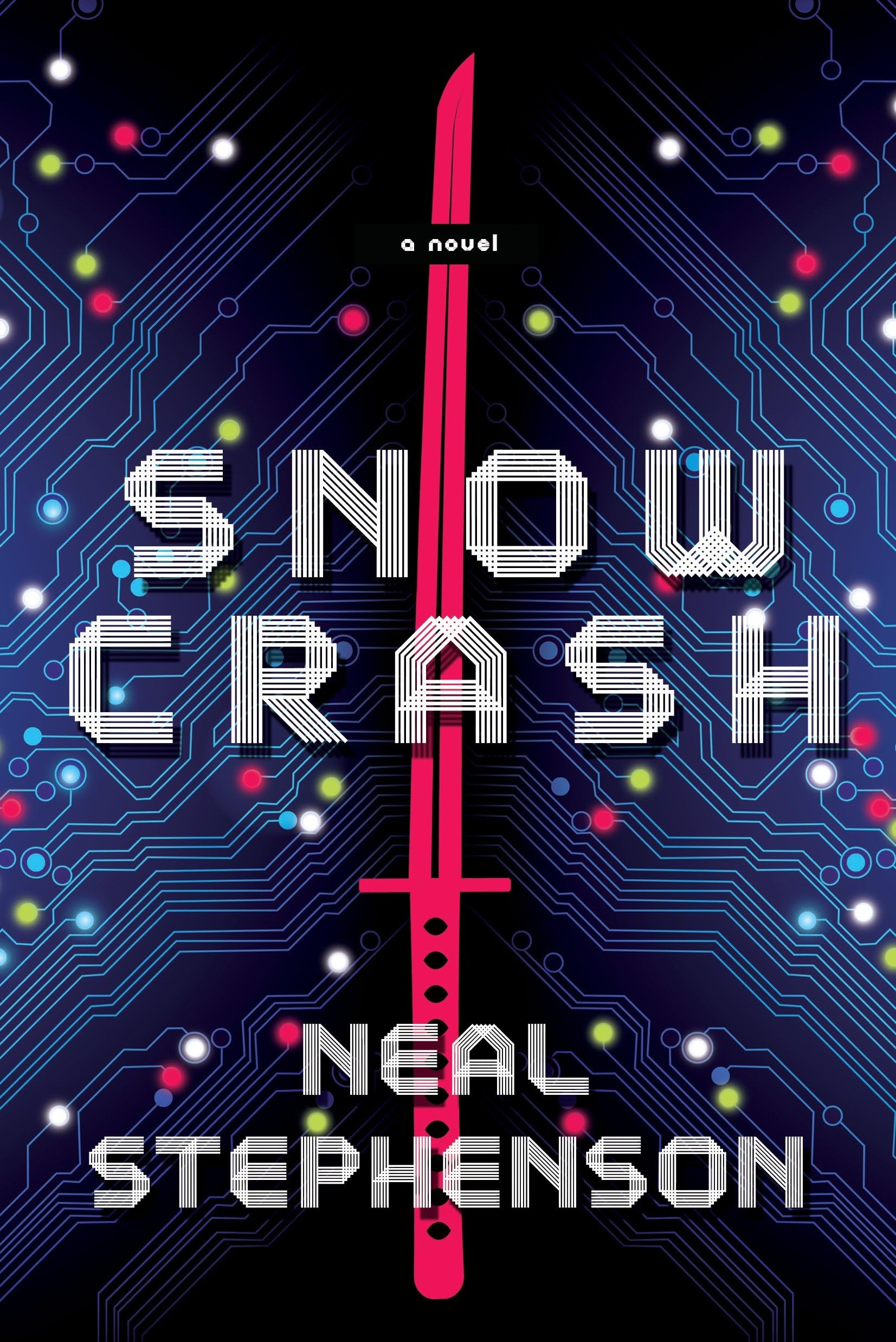 The cover of Snow Crash by Neal Stephenson